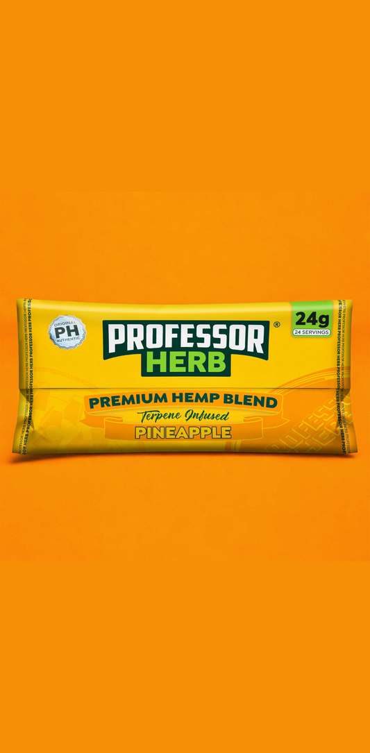 Professor Herb Premium Hemp Blend (Pineapple) — 24g